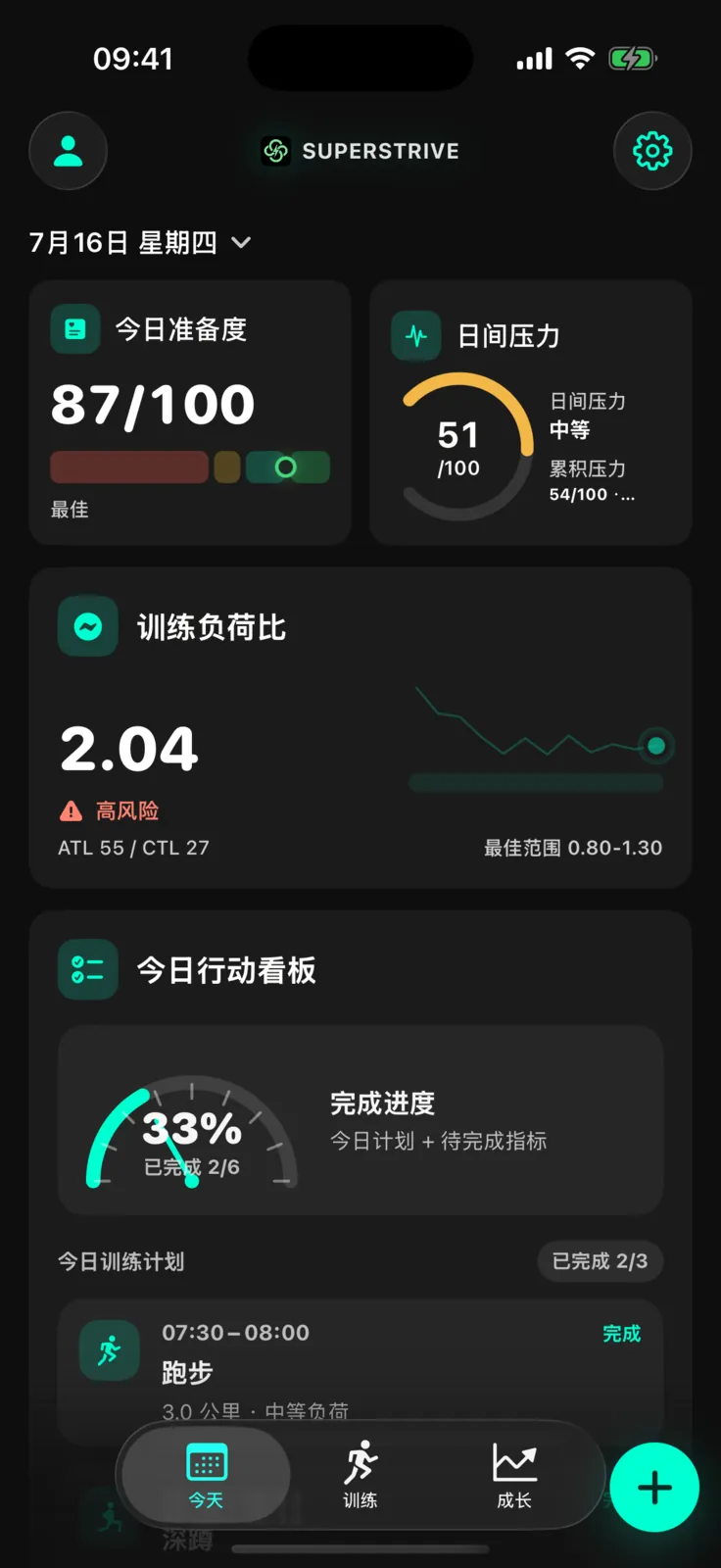 Today：根据当前状态给出下一步