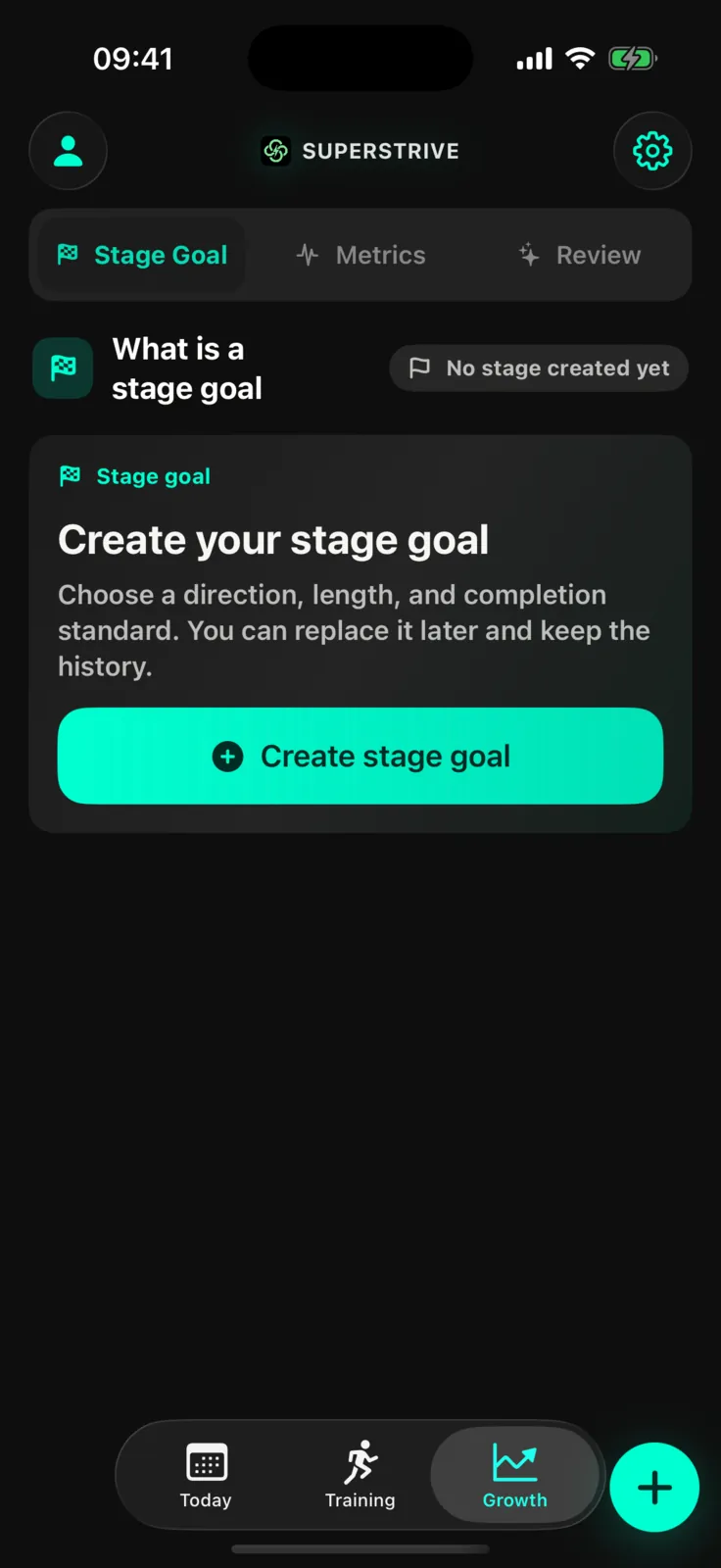 Growth: goals, metrics, and reviews